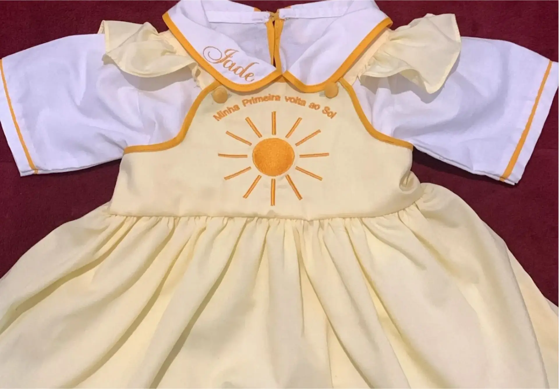 Bordado Personalizado de Enxoval de Bebê