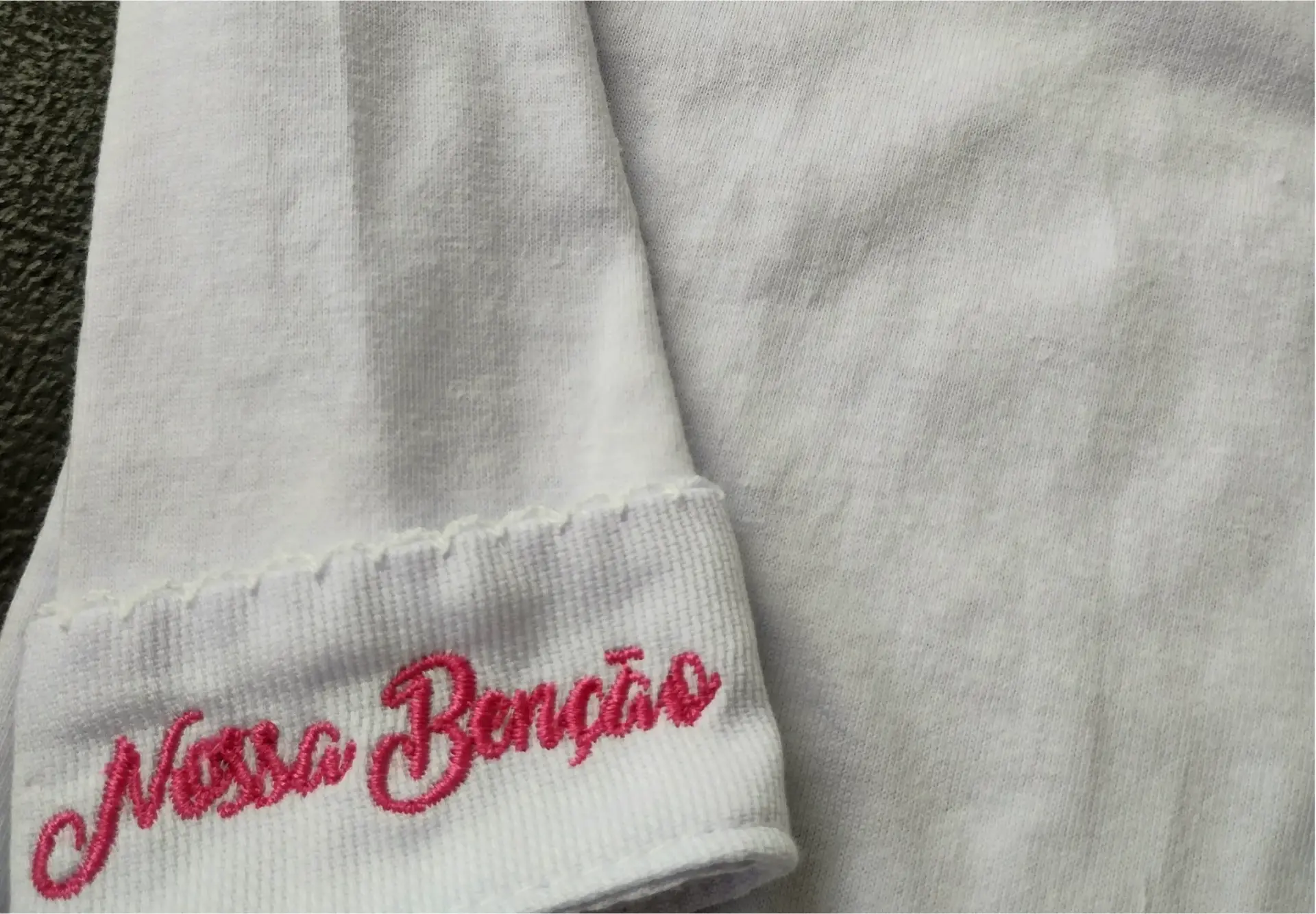 Bordado Personalizado de Enxoval de Bebê