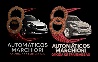 Exemplo de programação de matriz de bordado de logomarca